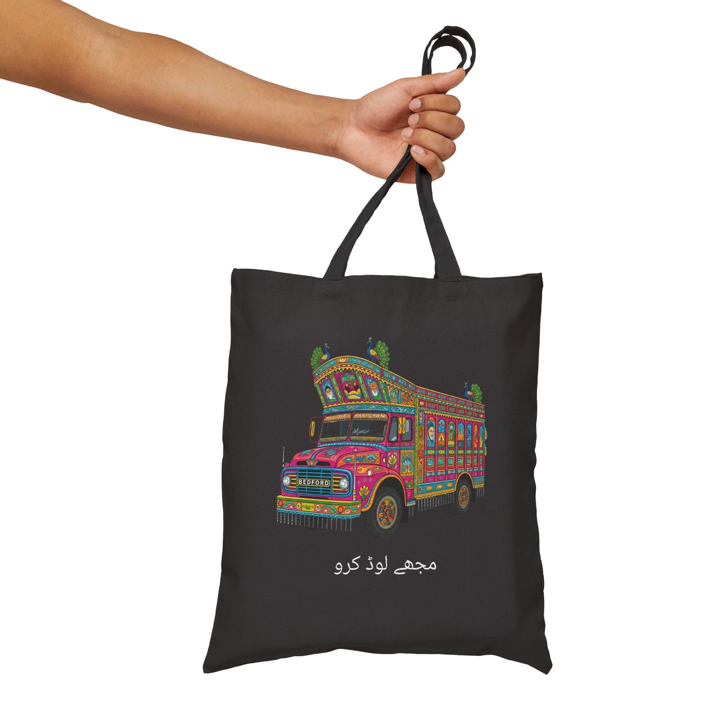 Truck: Cotton Tote Bag