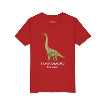 Brachiosaurus educational youth t-shirt