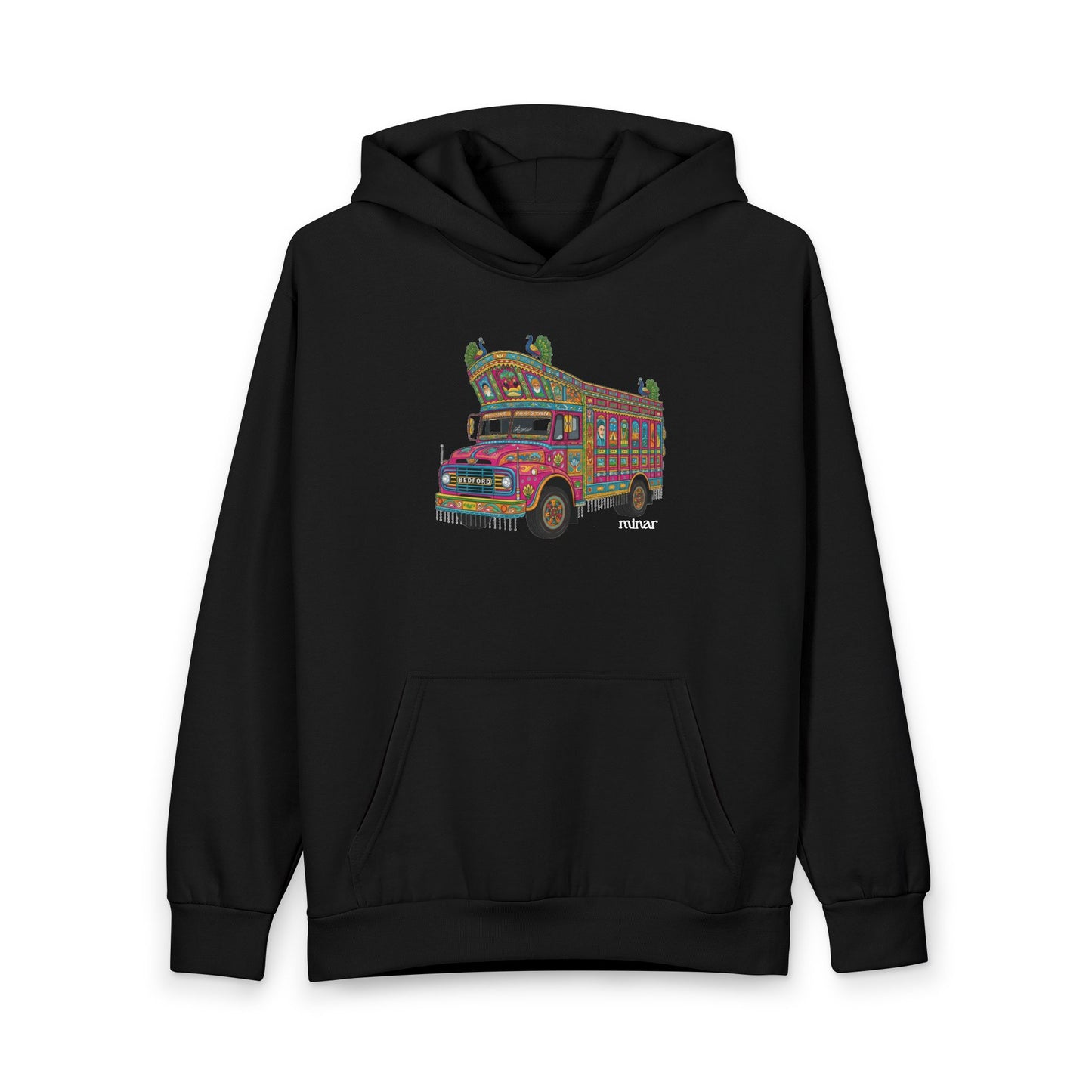 Pakistani Truck Art Hoodie — Vibrant Urban Pullover