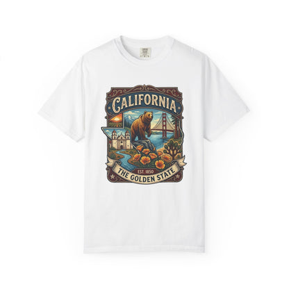 California Bear & Golden Gate T-Shirt