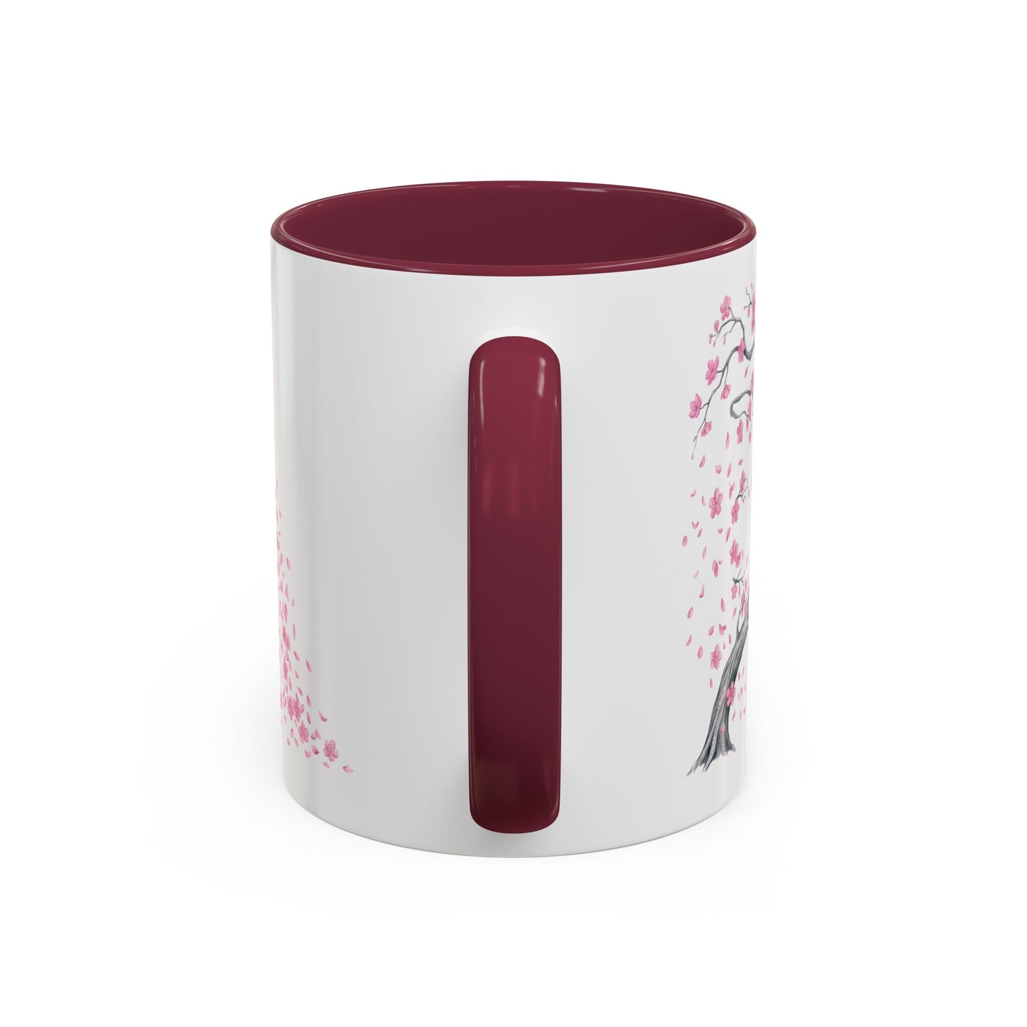 Cherry Blossom Tree Mug — Colorful Ceramic Coffee Cup