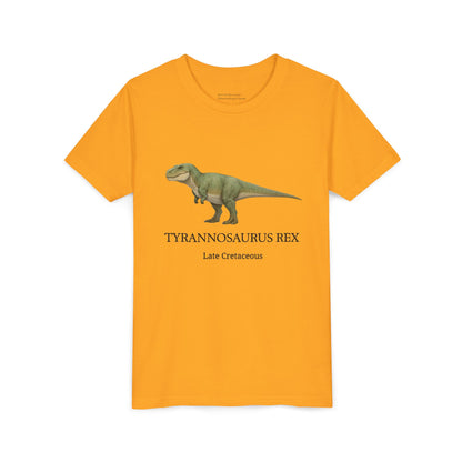 Tyrannosaurus Rex educational t-shirt youth t-shirt