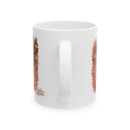 Chinese Girl in Hangzhou Ceramic Mug | Asian City Collection, 11oz or 15oz