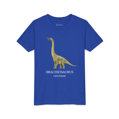 Brachiosaurus educational youth t-shirt