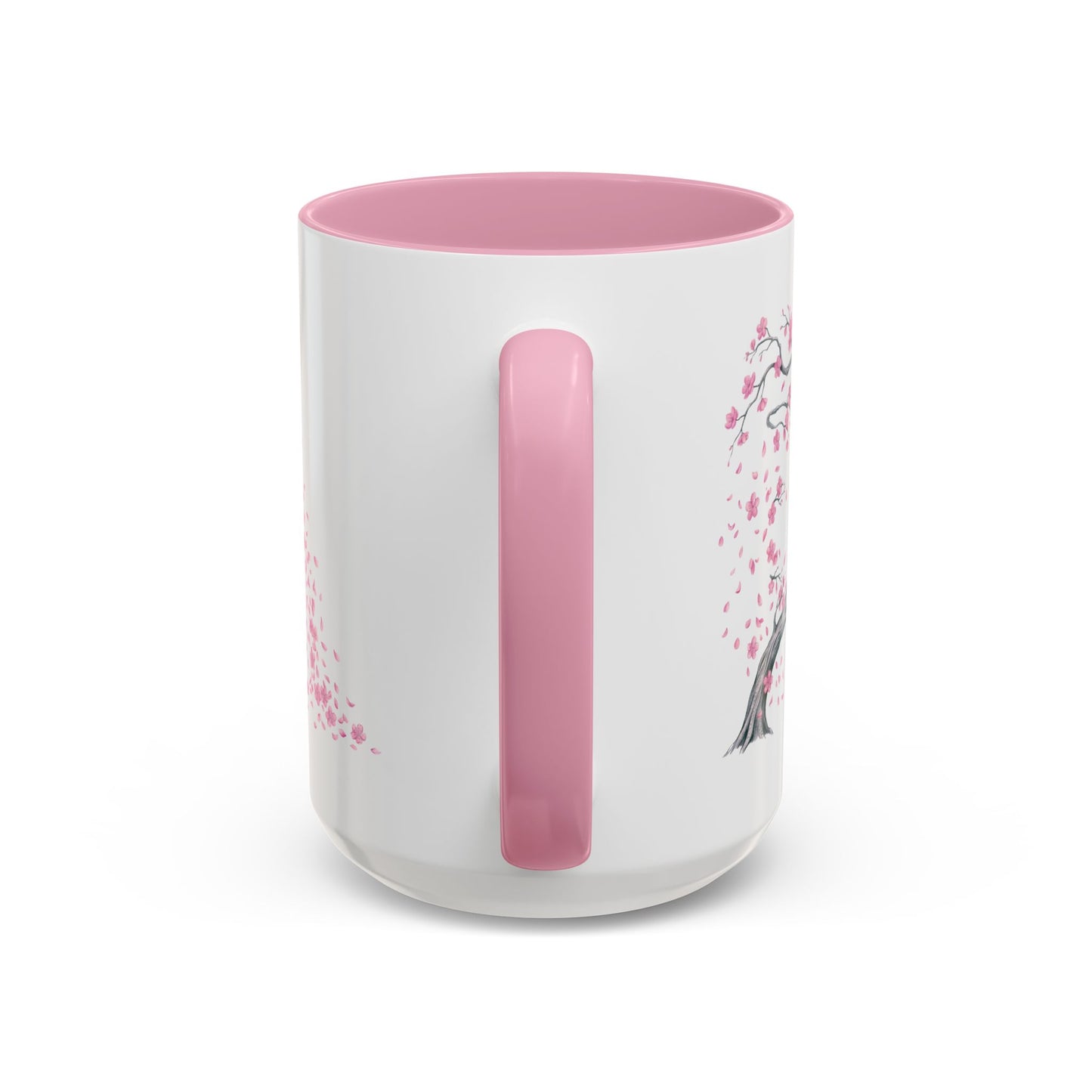 Cherry Blossom Tree Mug — Colorful Ceramic Coffee Cup