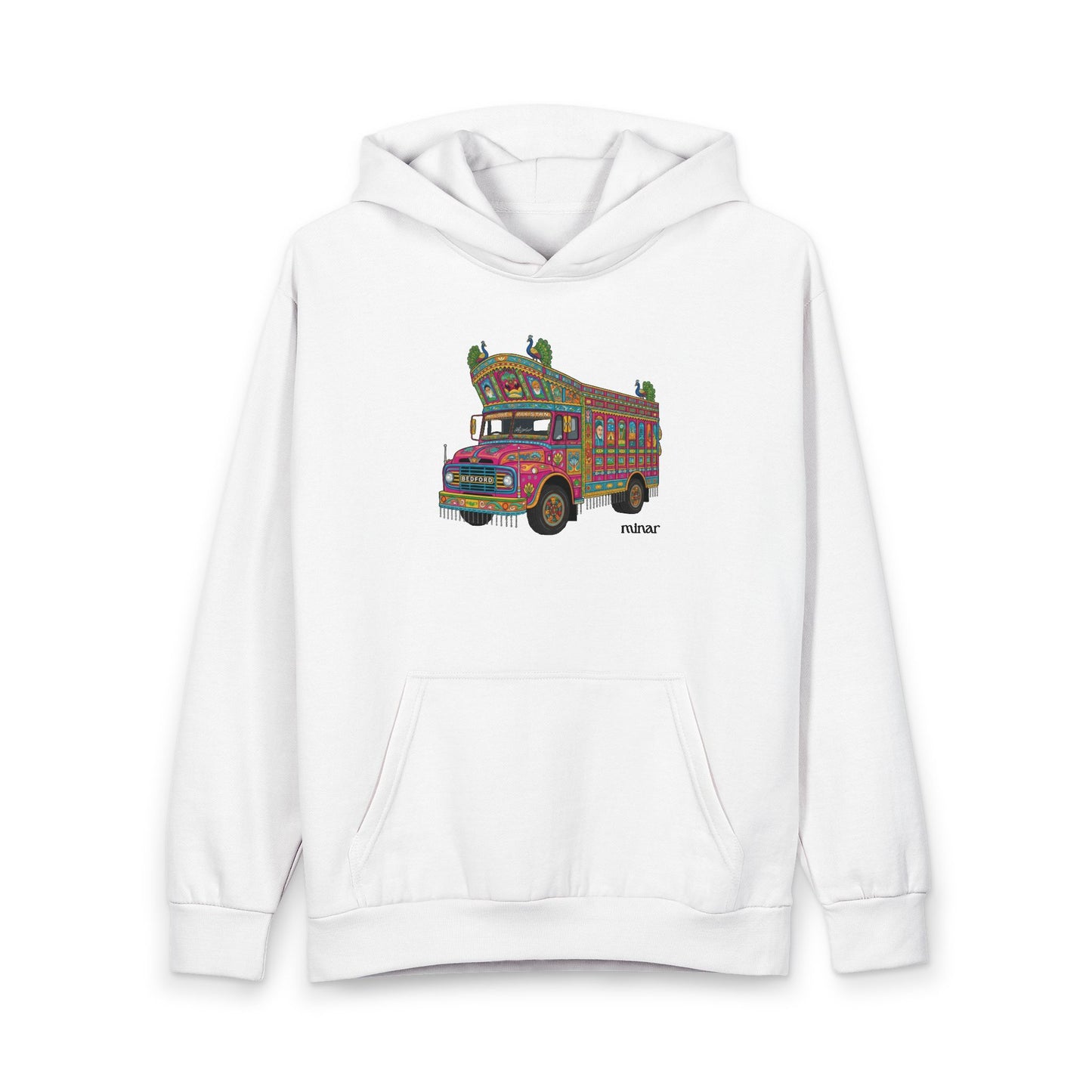 Pakistani Truck Art Hoodie — Vibrant Urban Pullover