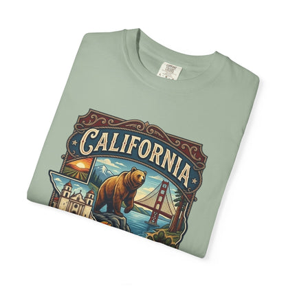 California Bear & Golden Gate T-Shirt
