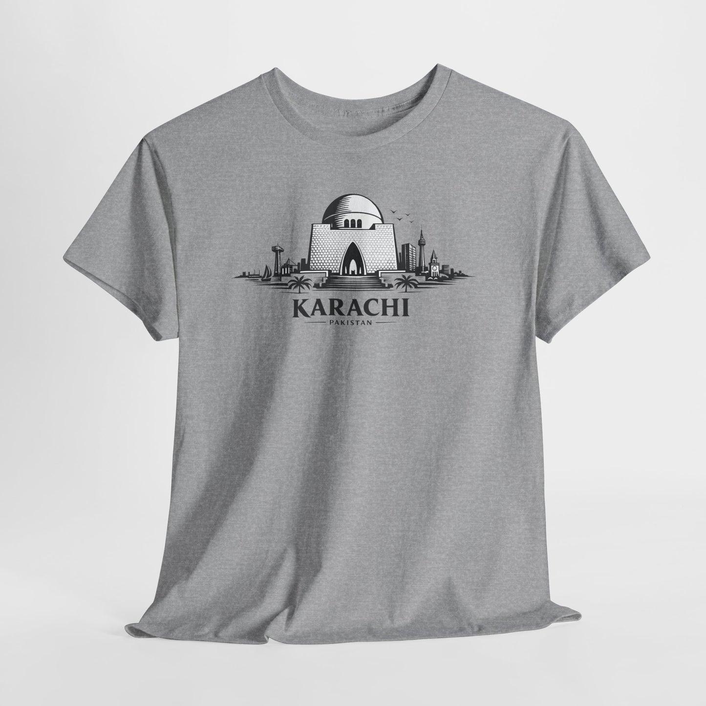 Quaid-e-Azam Mazar Karachi Tee — City of Lights Pakistan T-Shirt