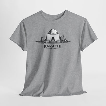 Quaid-e-Azam Mazar Karachi Tee — City of Lights Pakistan T-Shirt