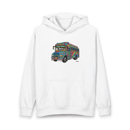 Pakistani Truck Art Hoodie | Colorful Floral Folk Motif Pullover