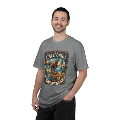 California Bear & Golden Gate T-Shirt