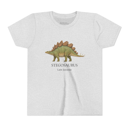 Stegosaurus educational youth t-shirt