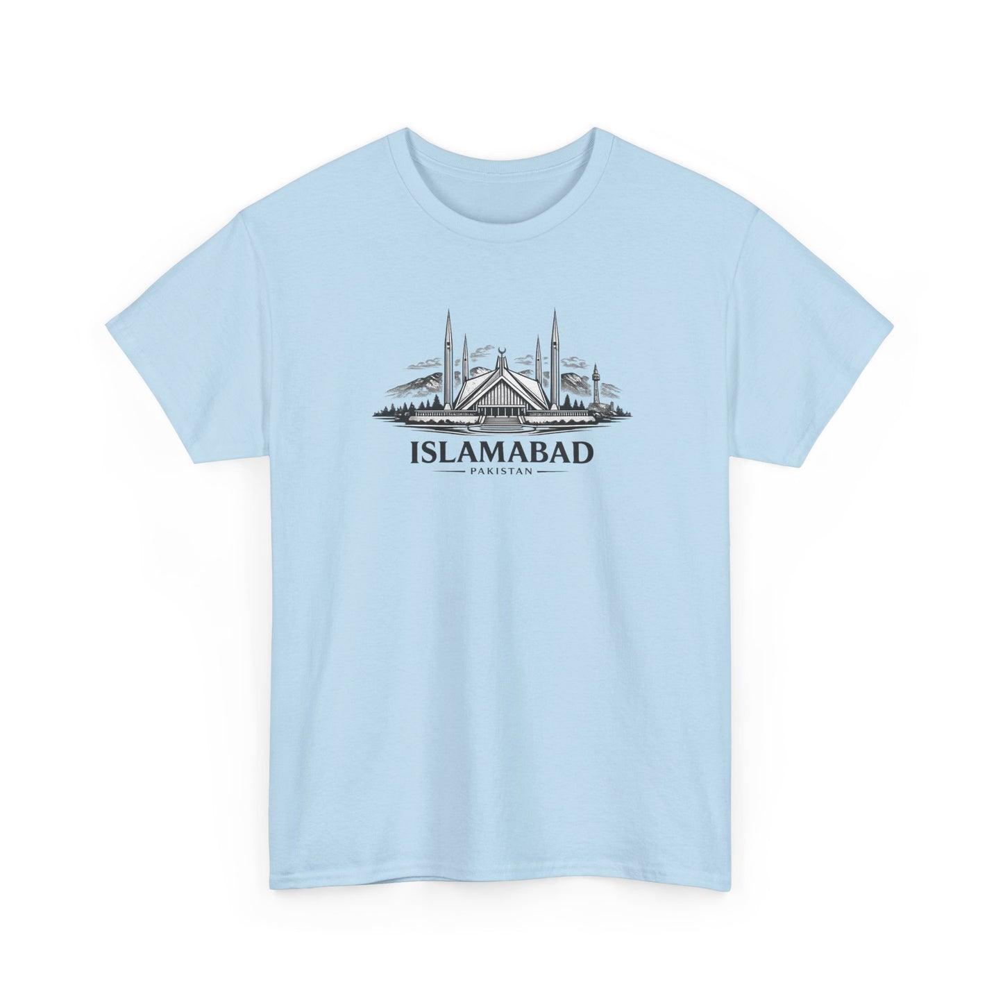 Shah Faisal Mosque T-Shirt — Islamabad Pakistan Landmark Tee