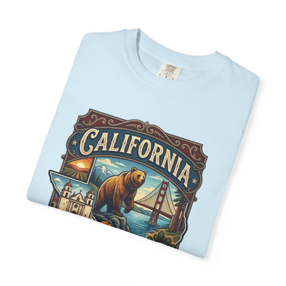 California Bear & Golden Gate T-Shirt