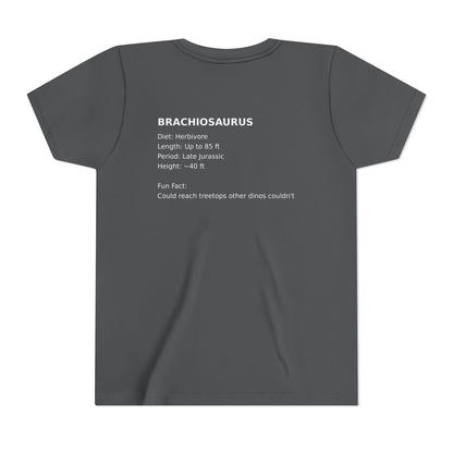 Brachiosaurus educational youth t-shirt