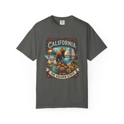 California Bear & Golden Gate T-Shirt