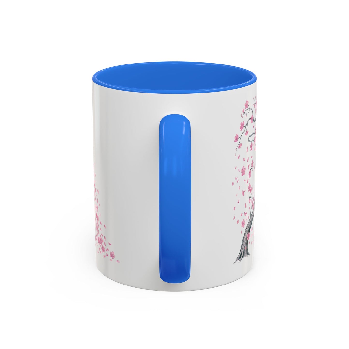 Cherry Blossom Tree Mug — Colorful Ceramic Coffee Cup