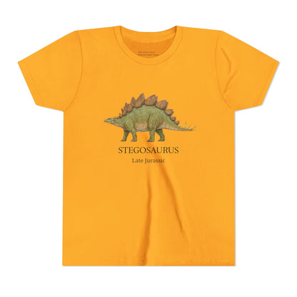 Stegosaurus educational youth t-shirt