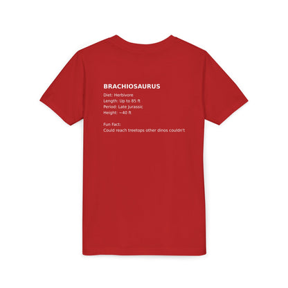 Brachiosaurus educational youth t-shirt