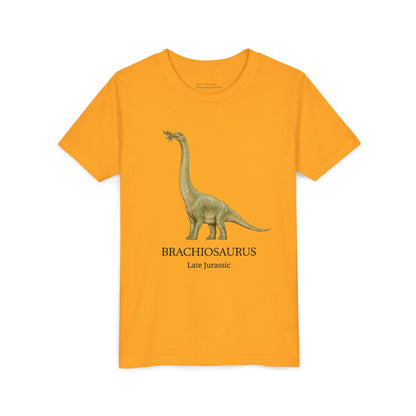 Brachiosaurus educational youth t-shirt