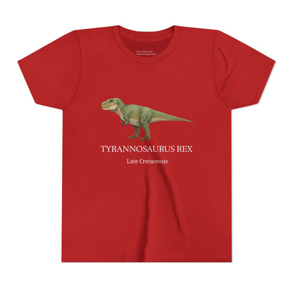 Tyrannosaurus Rex educational t-shirt youth t-shirt
