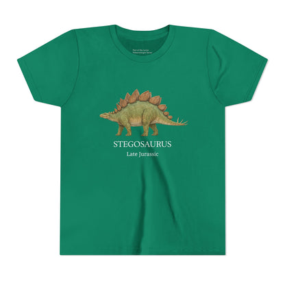 Stegosaurus educational youth t-shirt