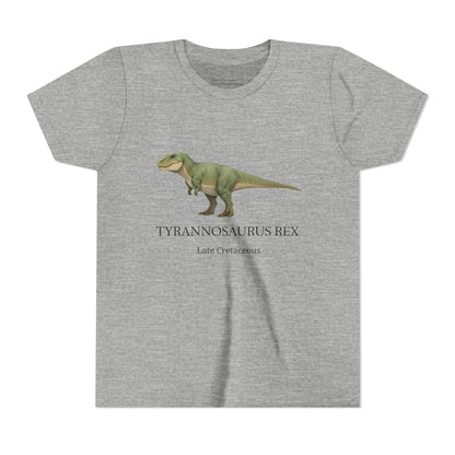 Tyrannosaurus Rex educational t-shirt youth t-shirt