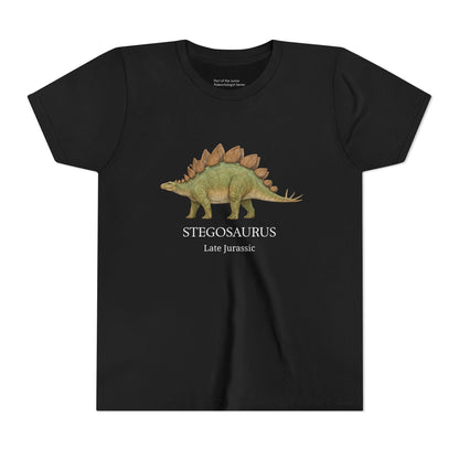 Stegosaurus educational youth t-shirt