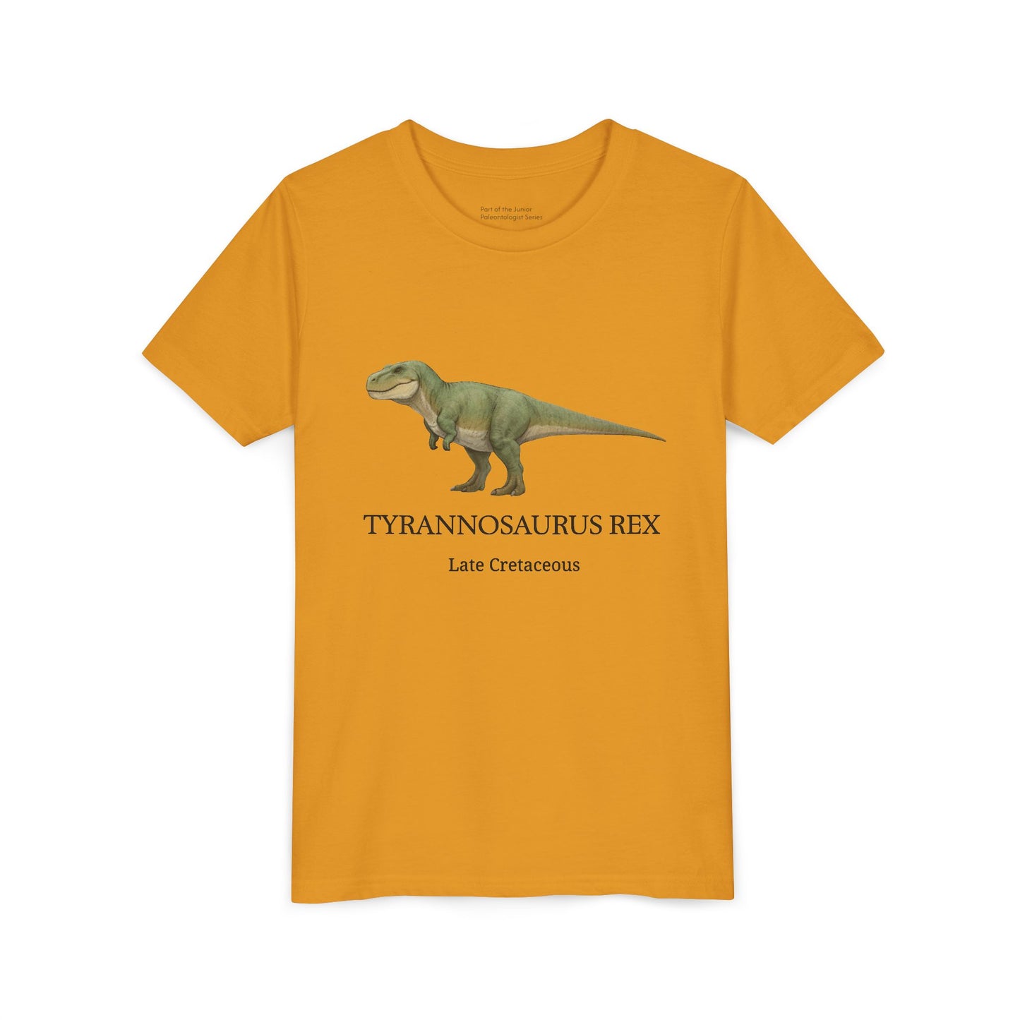 Tyrannosaurus Rex educational t-shirt youth t-shirt