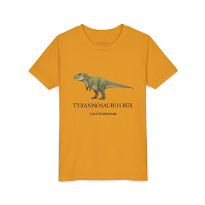 Tyrannosaurus Rex educational t-shirt youth t-shirt