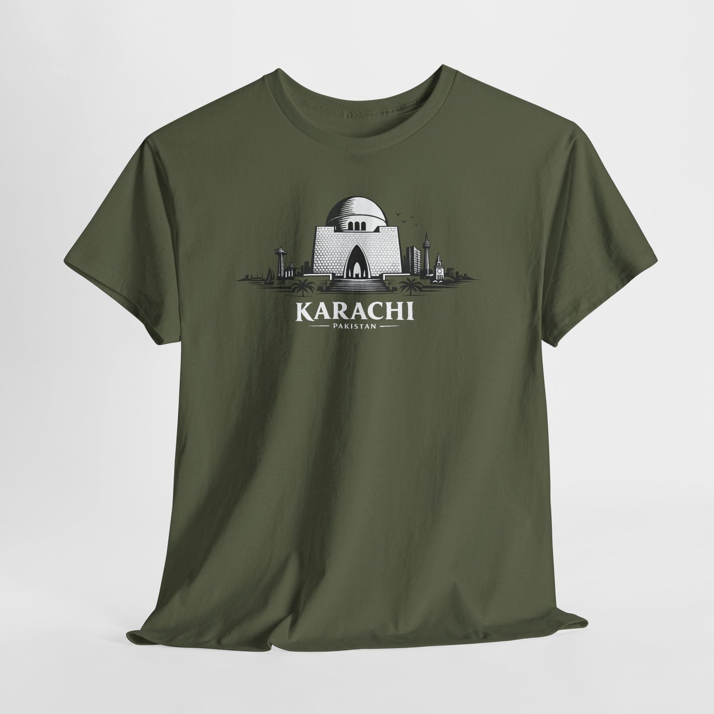 Quaid-e-Azam Mazar Karachi Tee — City of Lights Pakistan T-Shirt
