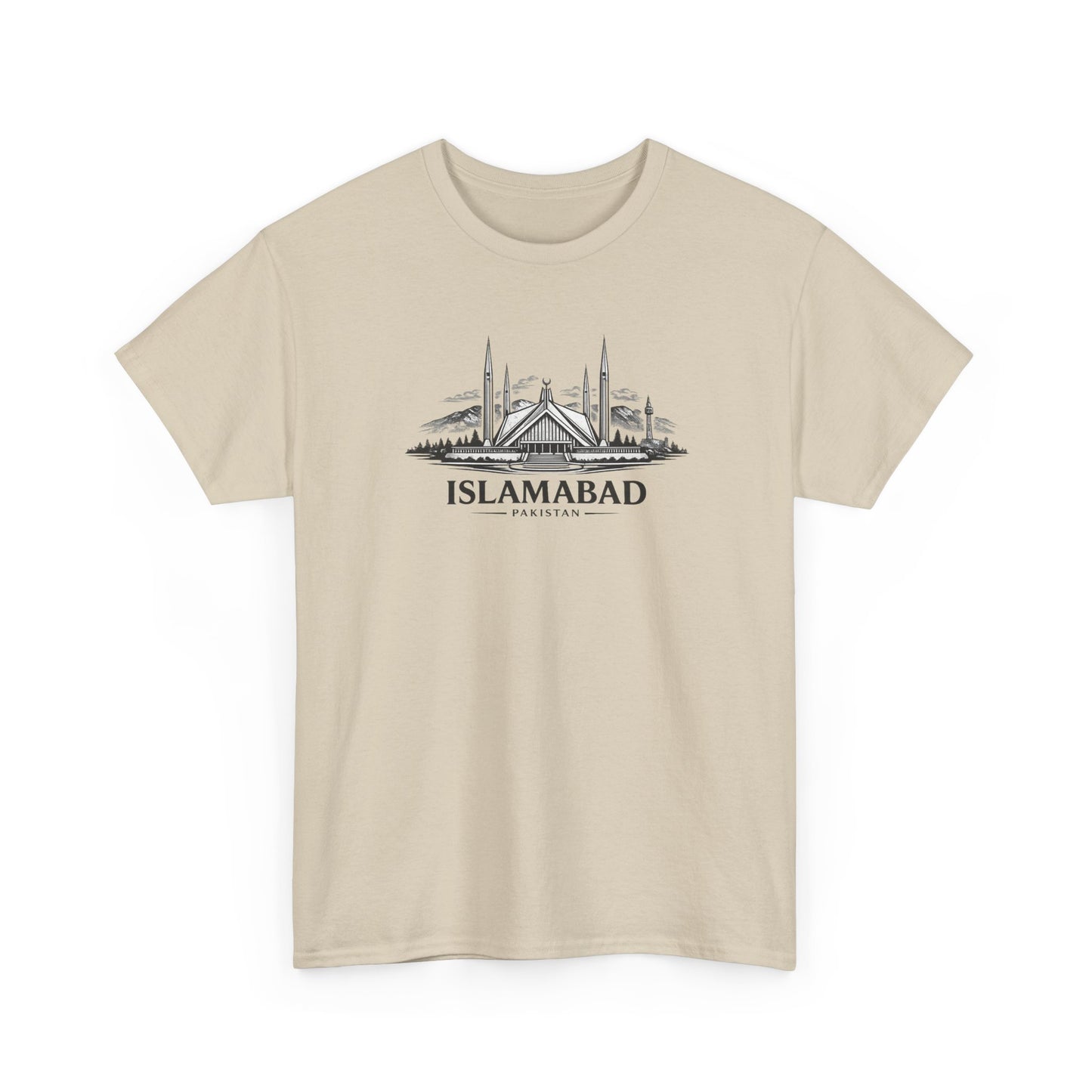 Shah Faisal Mosque T-Shirt — Islamabad Pakistan Landmark Tee