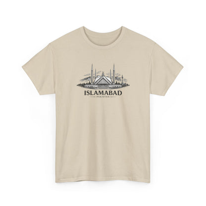 Shah Faisal Mosque T-Shirt — Islamabad Pakistan Landmark Tee