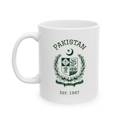 Pakistani Emblem Ceramic Mug