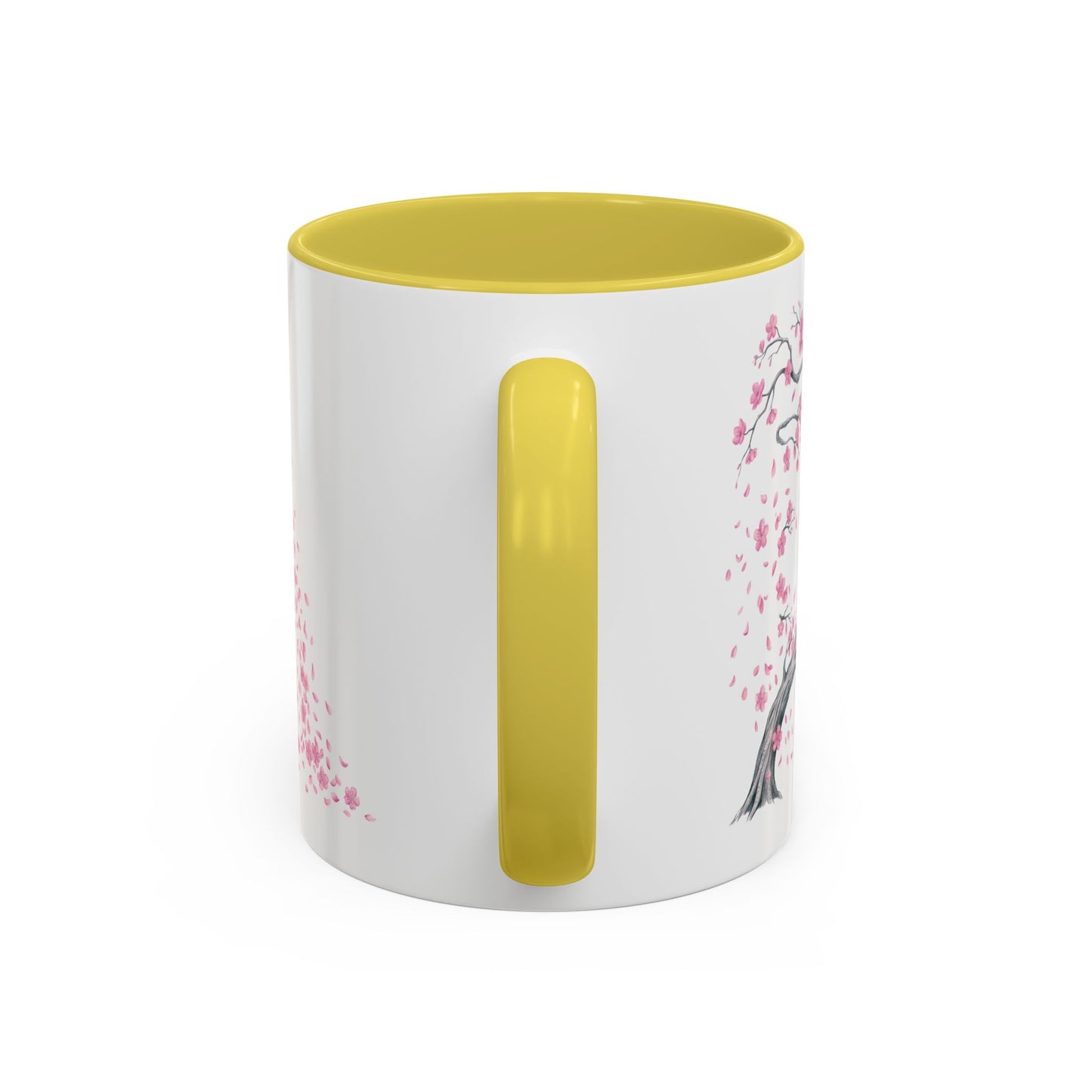 Cherry Blossom Tree Mug — Colorful Ceramic Coffee Cup