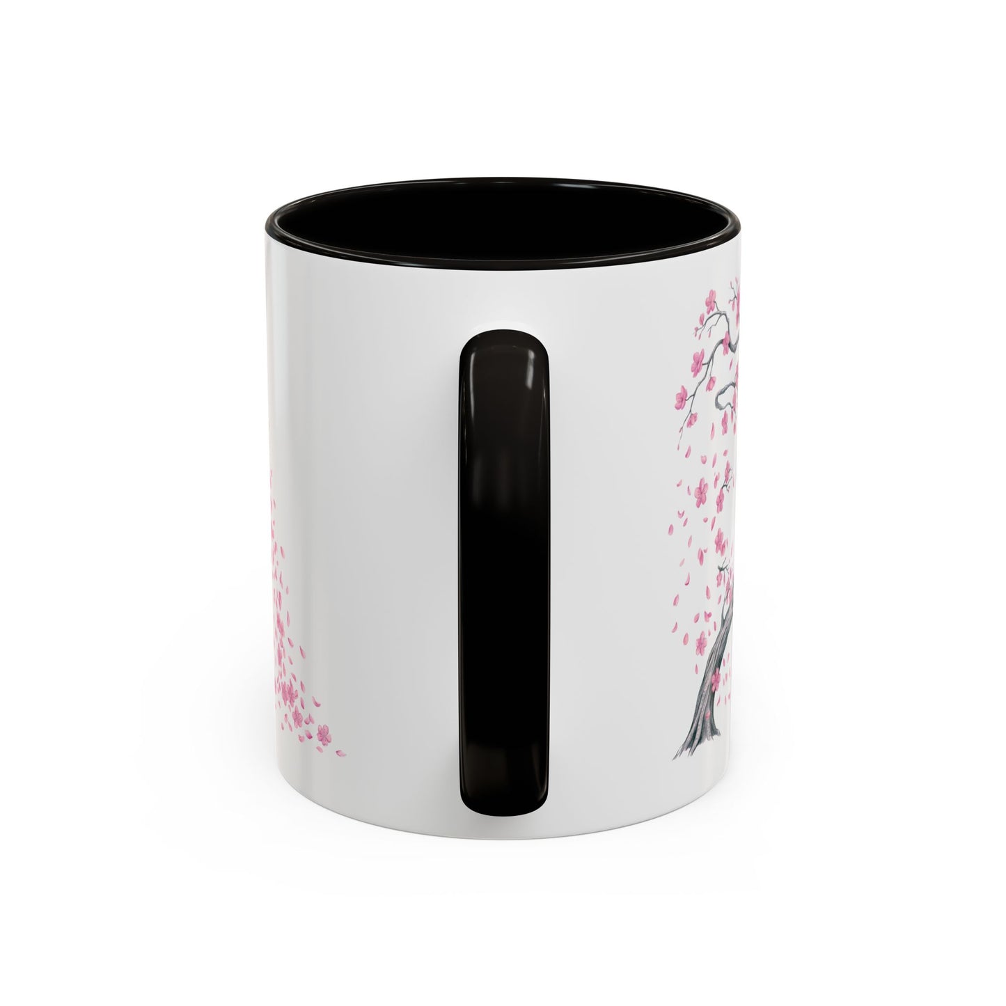 Cherry Blossom Tree Mug — Colorful Ceramic Coffee Cup