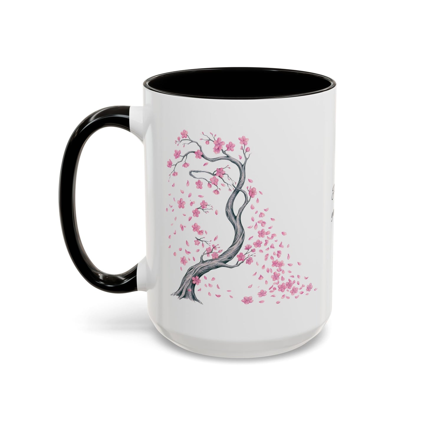 Cherry Blossom Tree Mug — Colorful Ceramic Coffee Cup