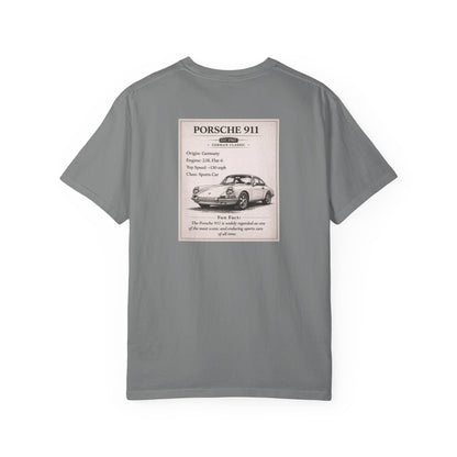 1965 Porsche 911 Vintage Car Club T-shirt | Classic Sportscar Tee