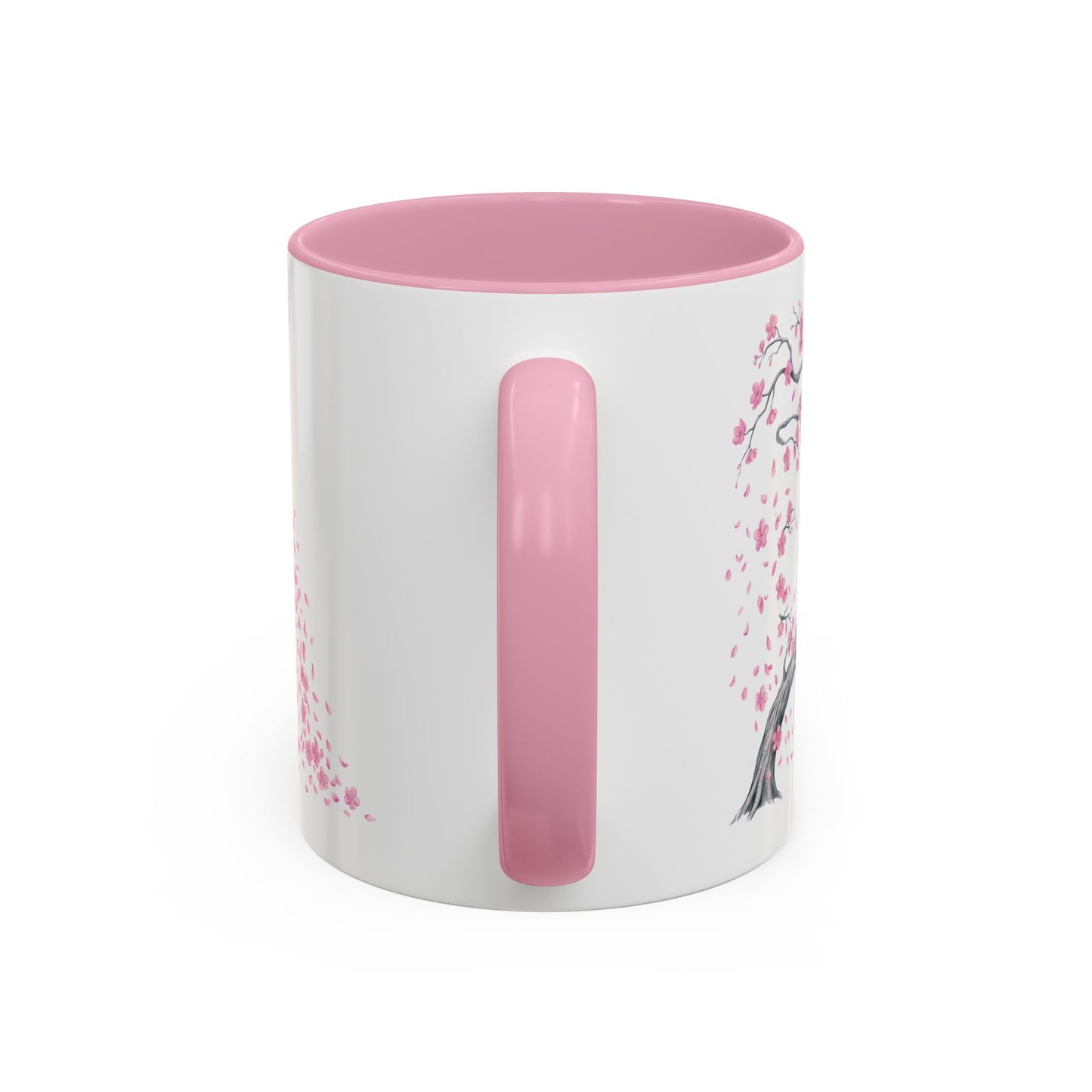 Cherry Blossom Tree Mug — Colorful Ceramic Coffee Cup