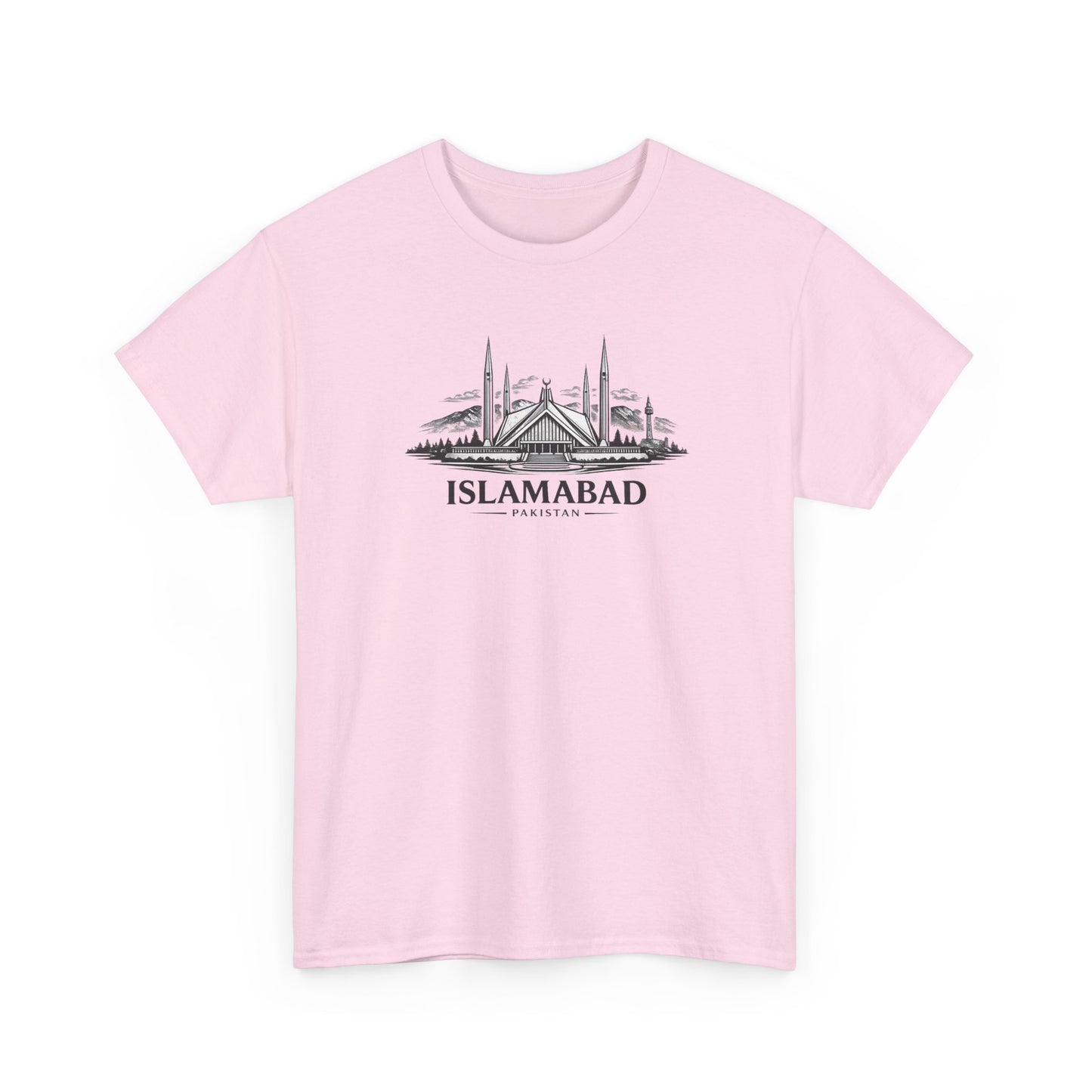 Shah Faisal Mosque T-Shirt — Islamabad Pakistan Landmark Tee