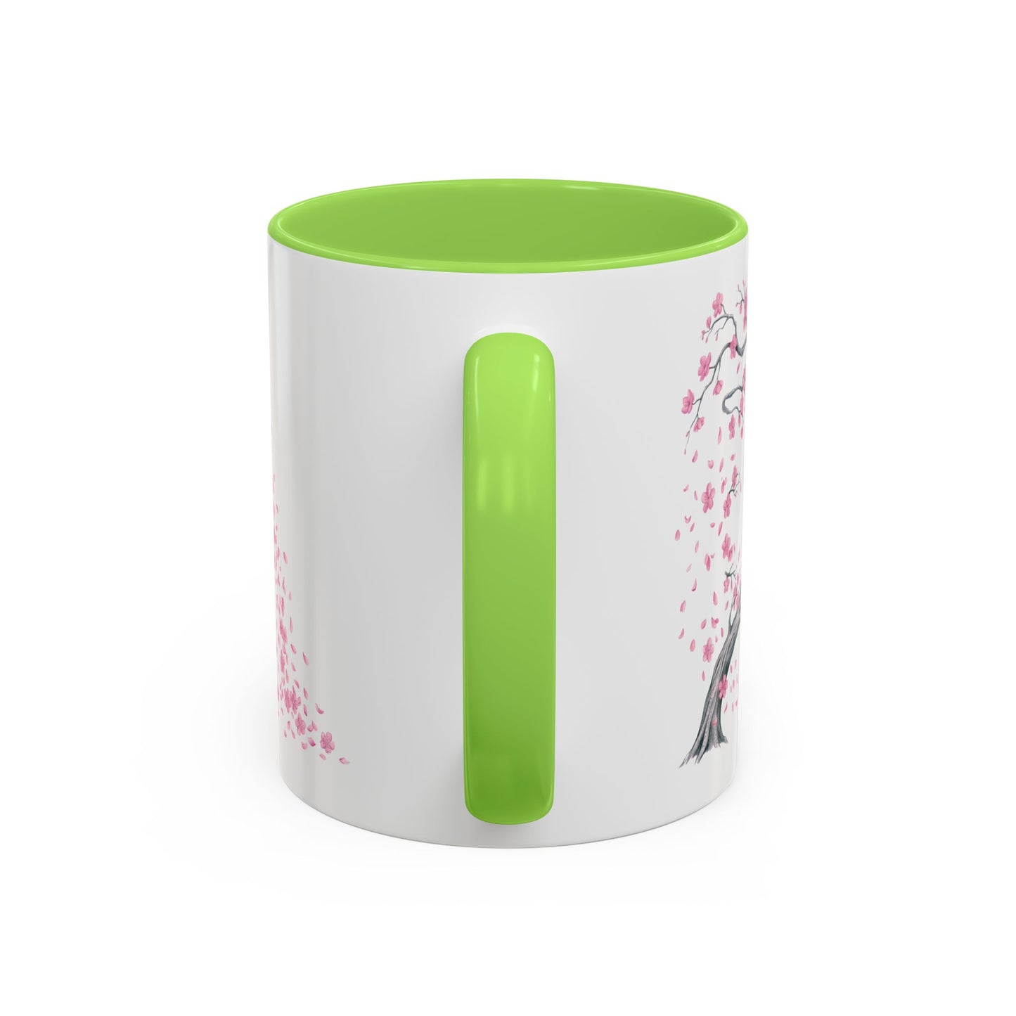 Cherry Blossom Tree Mug — Colorful Ceramic Coffee Cup