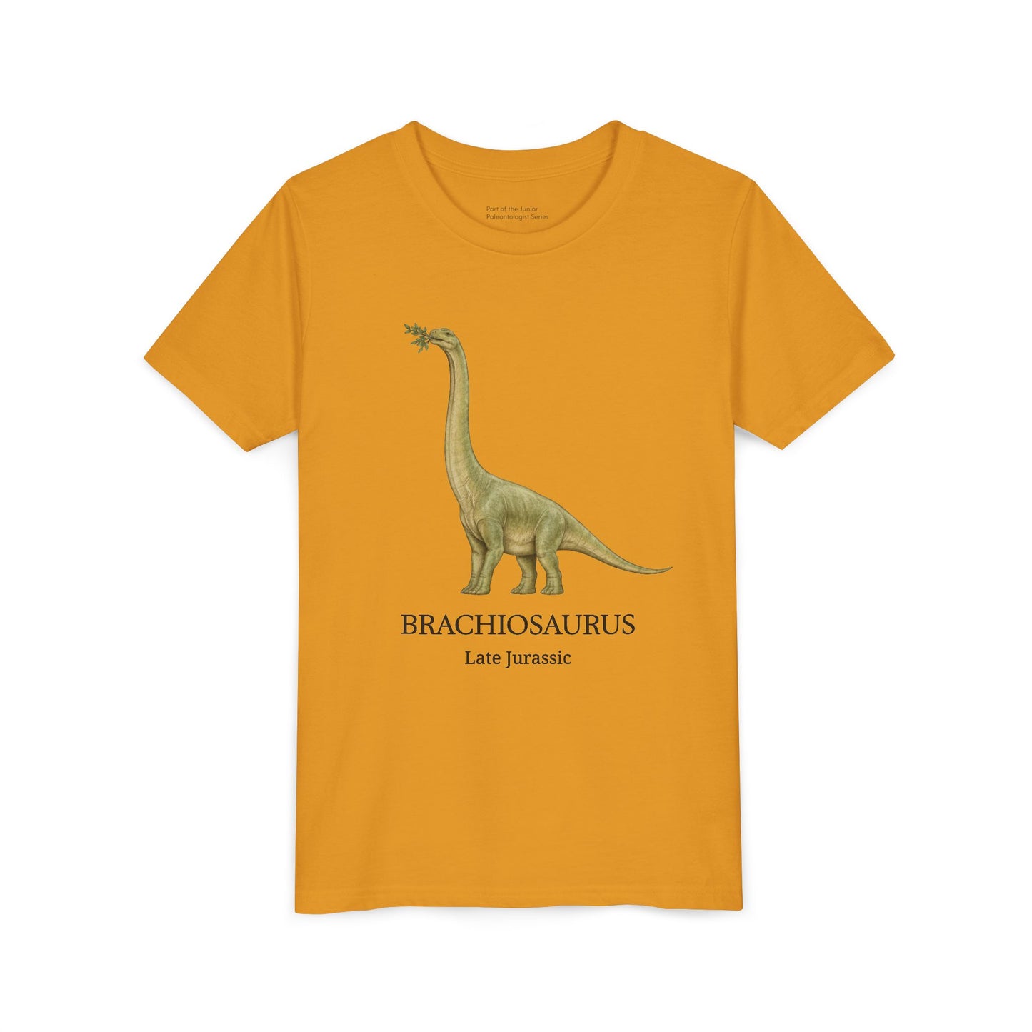 Brachiosaurus educational youth t-shirt