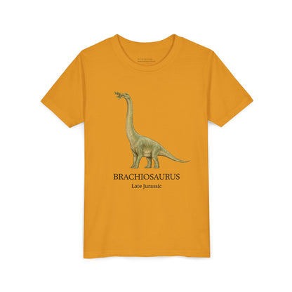 Brachiosaurus educational youth t-shirt