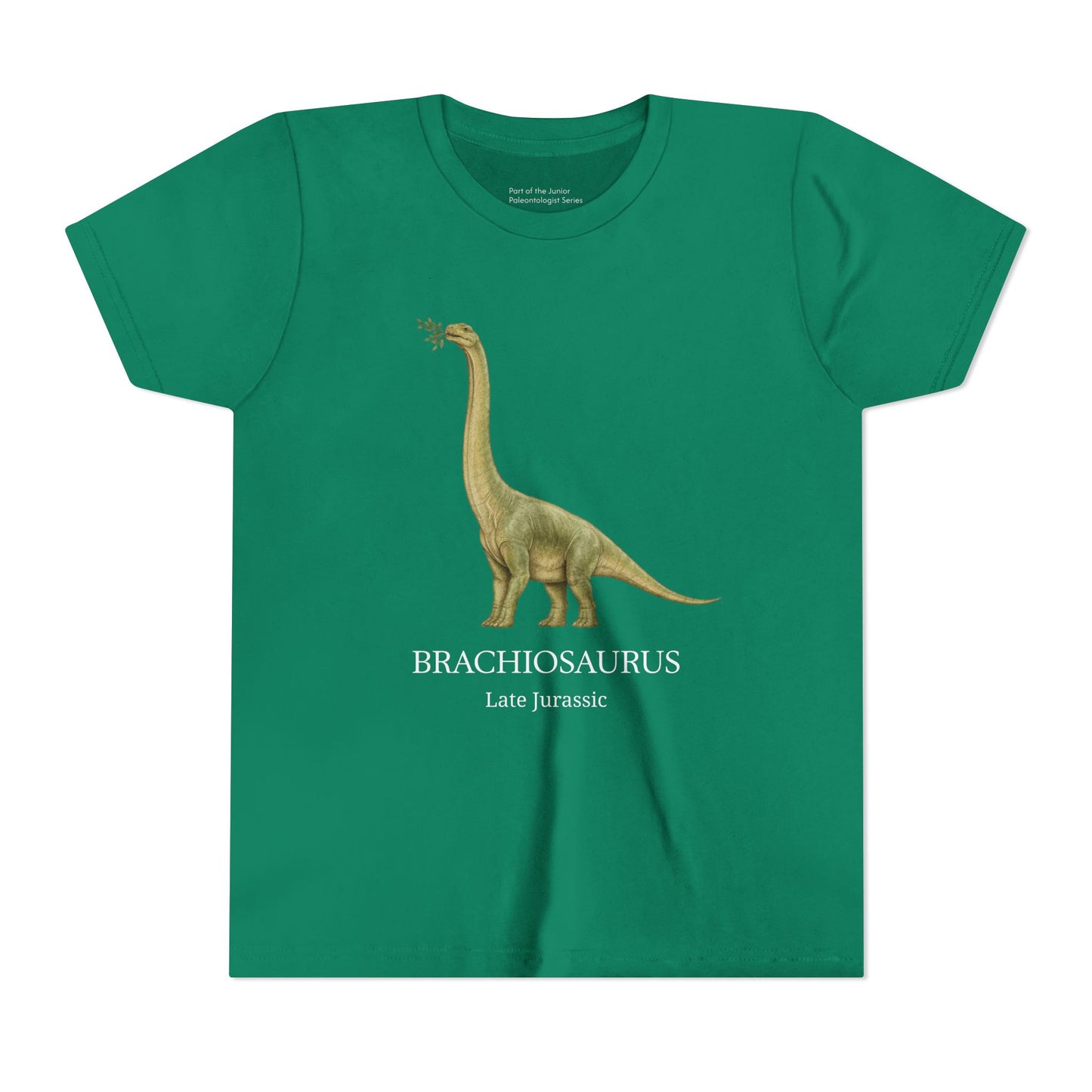 Brachiosaurus educational youth t-shirt