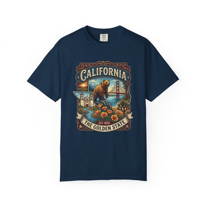 California Bear & Golden Gate T-Shirt