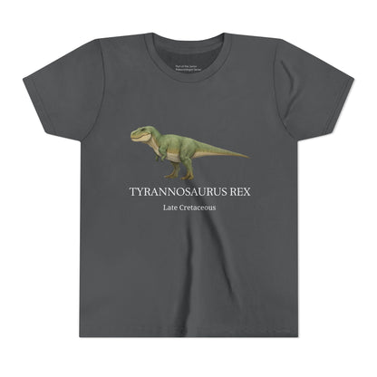Tyrannosaurus Rex educational t-shirt youth t-shirt
