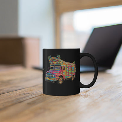 Pakistani Truck Mug in Black