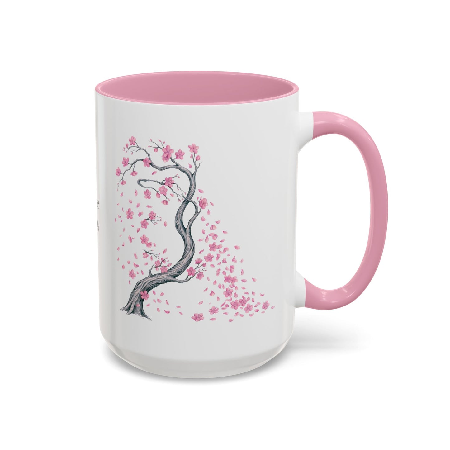 Cherry Blossom Tree Mug — Colorful Ceramic Coffee Cup
