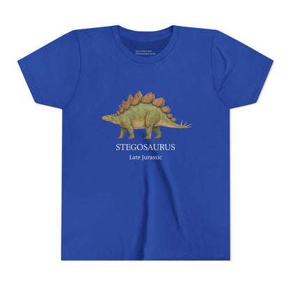 Stegosaurus educational youth t-shirt
