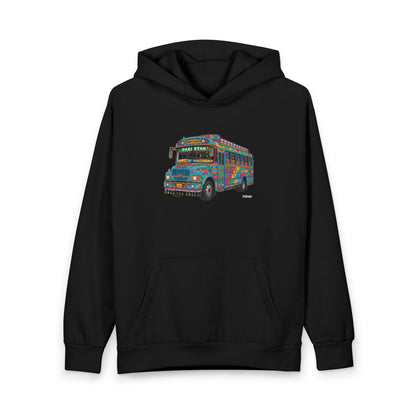 Pakistani Truck Art Hoodie | Colorful Floral Folk Motif Pullover